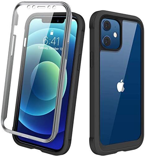 Compatible with iPhone 11 Case, Full Body Rugged Case with Built-in Touch Sensit