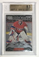 2007-08 Black Diamond Rookie Gems Quad Quadruple #194 Carey Price BGS 9.5 RC