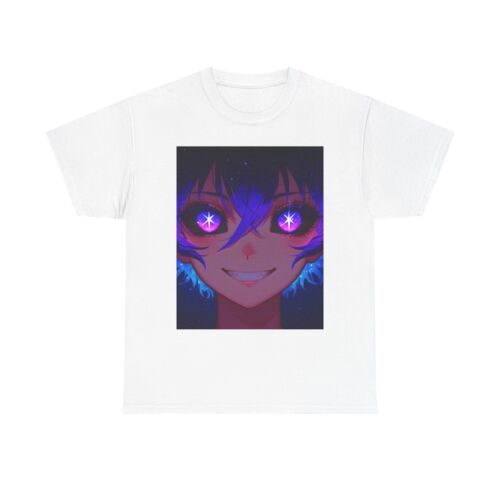 Anime-Inspired Unisex Heavy Cotton Tee, Graphic Tee for Fans, Gift for Gamers, - Picture 6 of 25