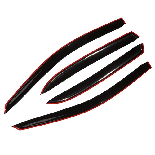 Rain Guard Tape-On Slim Style Window Visors For 03-07 Accord Sedan - Picture 10 of 17
