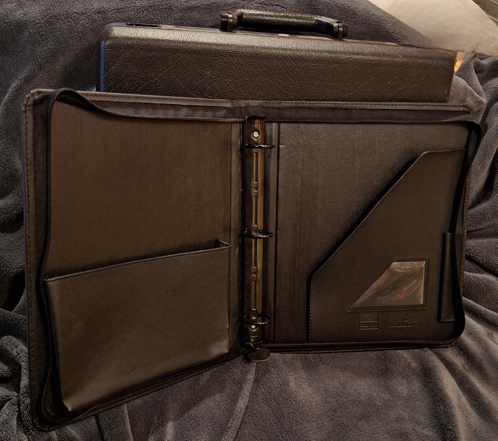Vtg Samsonite Dispatch Hardshell Briefcase Atache… - image 4