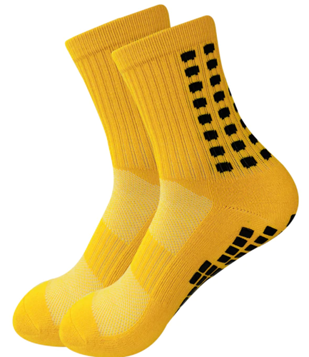 Sports Socks Anti-slip Hospital skid Soccer Basketball football PVC grip dots AU - Picture 18 of 22
