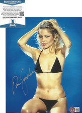 PIA ZADORA SIGNED 8x10 PHOTO B BECKETT COA BAS BUTTERFLY MOVIE HAIRSPRAY SEXY