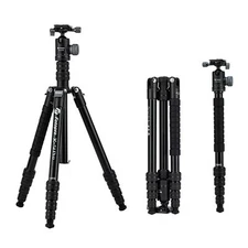 Fotopro 68'' Camera Tripod, Compact  Aluminum Lightweight Travel Tripod.X-5I PRO
