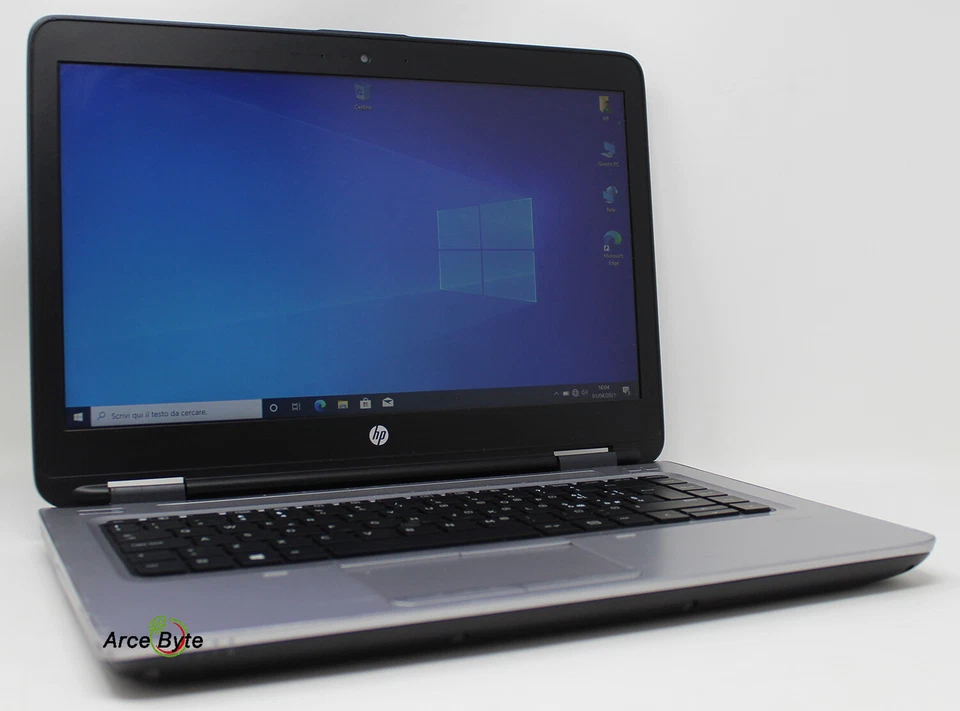 PORTATILE HP PROBOOK 645 G2 14" SSD 128GB RAM 8G WIN 10 BUONE CONDIZIONI - Immagine 2 di 4