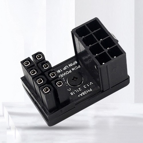 Girare il connettore 8 pin GPU PCIe 6 pin per scheda grafica computer PC (PH38A+