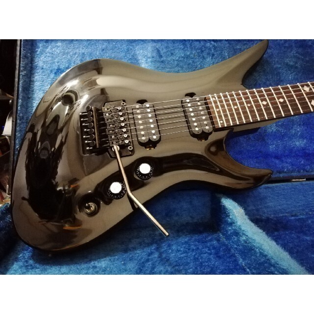 メンテ済 Progauge by SCHECTER PS-600AV 7弦ギター Electrical Guitar Progauge by Schecter PS-600AV Black