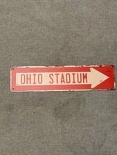 Ohio Stadium Street Sign National Champions O...