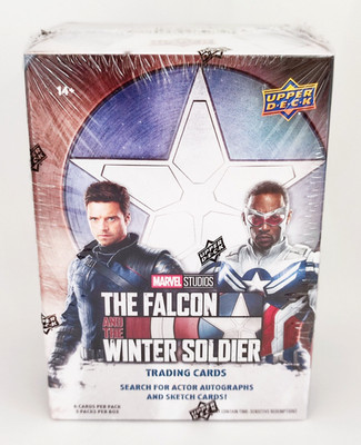 2022 UPPER DECK MARVEL TRADING CARD BOOSTER BOX - FALCON & THE WINTER SOLDAT