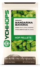 DE Mandarina Bavaria Hop Pellets  1 lb for Home Brew Beer Making