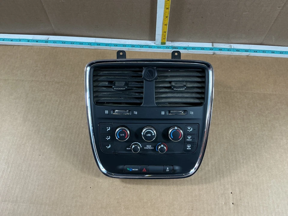 Dodge Grand Caravan 2011-2020 calefacción aire acondicionado control de clima temperatura OEM Foto 4 de 4