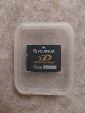 GENUINE FUJIFILM 16MB xD-PICTURE CARD MEMORY DPC-16 FIT OLYMPUS CAMERA A2.2