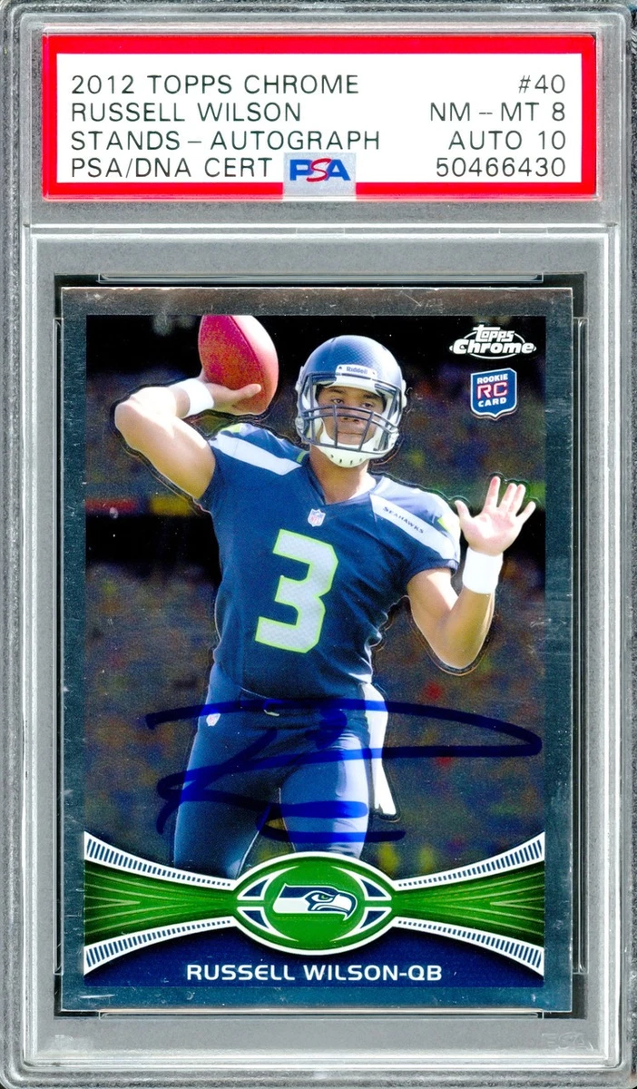 Russell Wilson Autograph Football Trading Cards for sale | eBay