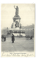 75 PARIS MONUMENT DE LA REPUBLIQUE