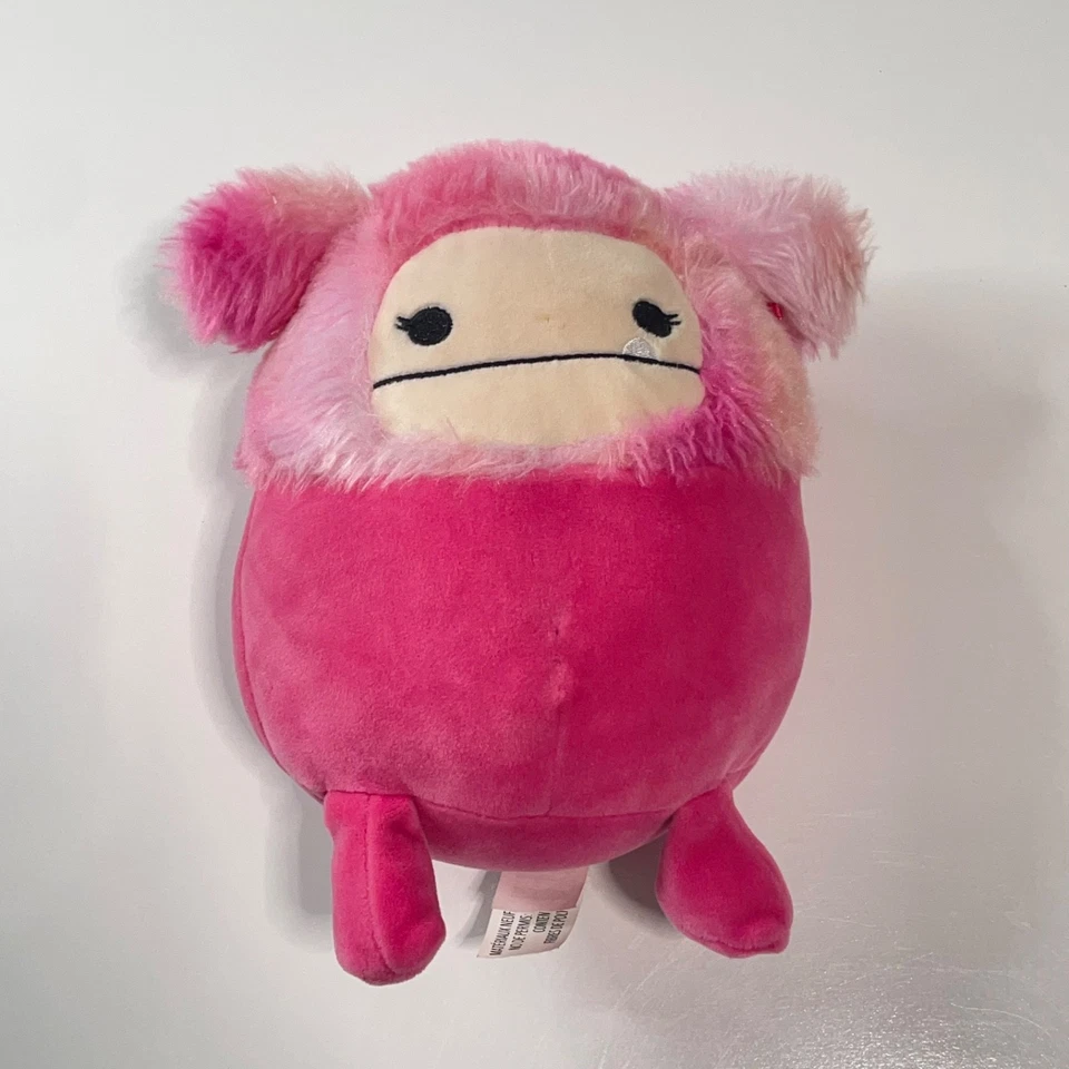 Caparinne Bigfoot Squishmallows Plush Hot Pink Kids Stuffed Toy Fluffy 20cm - image 2 of 4
