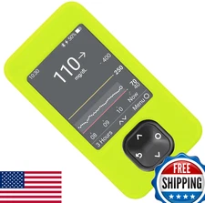 SNK Silicone Case for Dexcom G7 G6 Receiver - Green Protective Cover