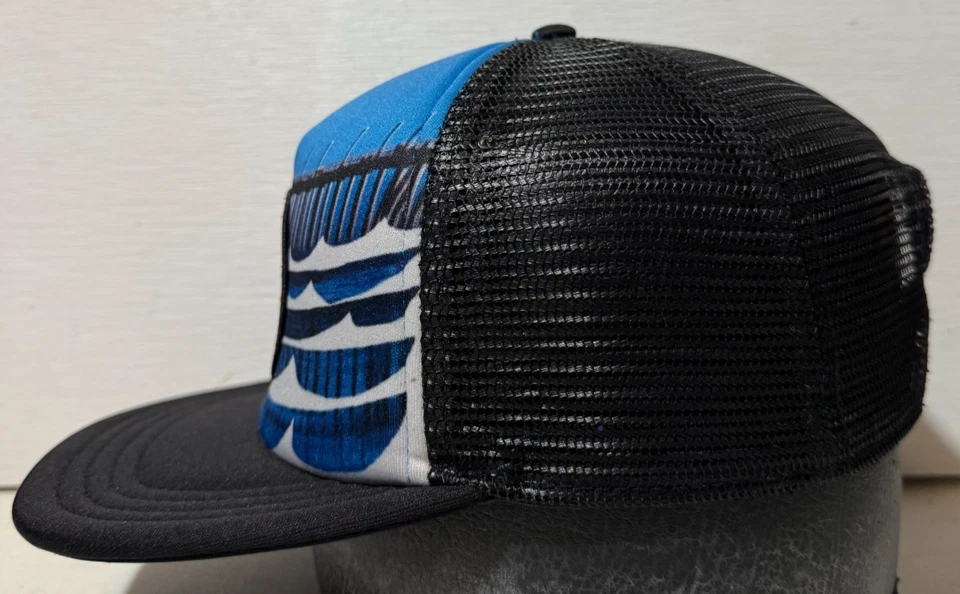 Vans 2015 US Open of Surfing Malla Snapback Espuma Camionero Sombrero Negro/Azul Foto 4 de 4