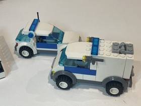 Lego 7744 City: Police Headquarters 95% Complete Minifigures Manuals