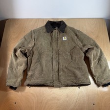 Vintage Carhartt Jacket J22 Sandstone Arctic Traditional MEN XL 100 Cotton