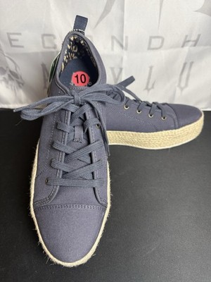 Skechers Bobs Sesame Espadrille Lace Up Sun Dazing Sneakers Women s Size 10
