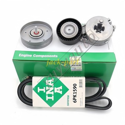 INA belt tensioner set Fits Audi A4 A5 Q5 B8 2.0T