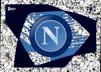 Topps Champions League 2023 2024 Sticker 503 Club Logo - SSC Napoli