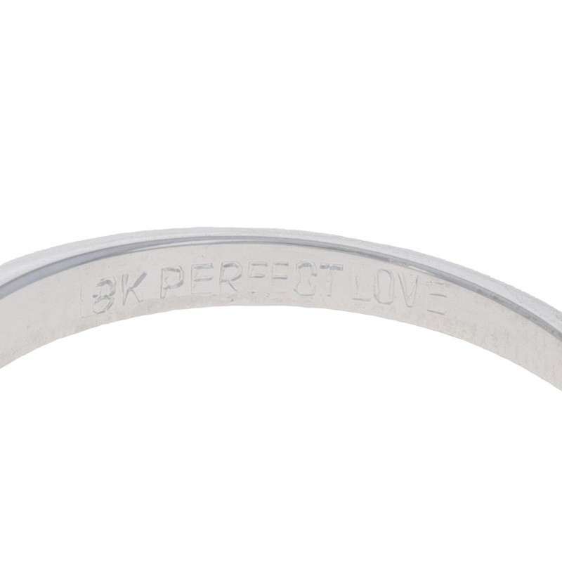 White Gold Ruby Vintage Solitaire Engagement Ring… - image 6