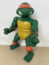 Vintage 1989 Playmates TMNT Giant 13" Michaelangelo Ninja Turtles Figure Only