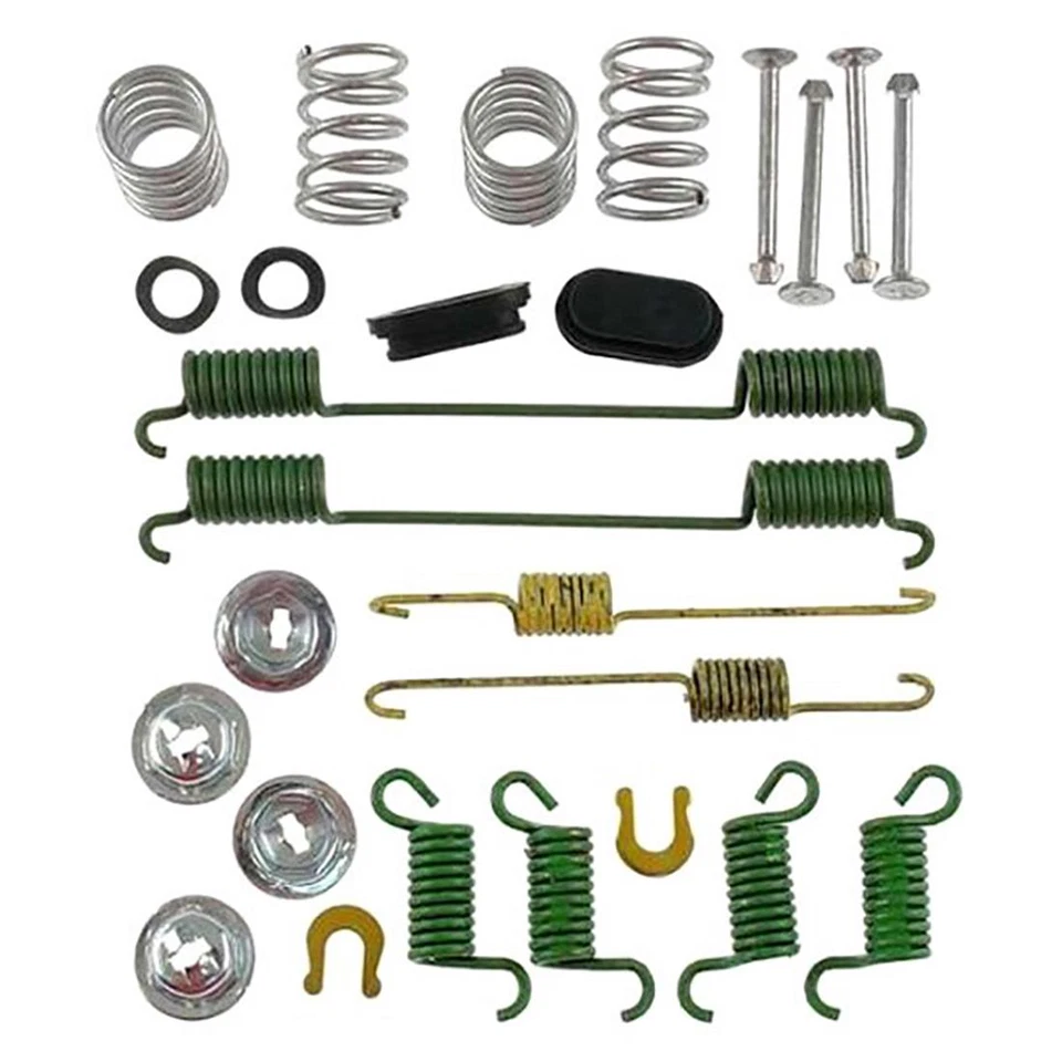 Rear Kit Brake Drums & Brake Shoes Hardware Kit For 1991-1992 Dodge Dynasty - Image 2 of 4