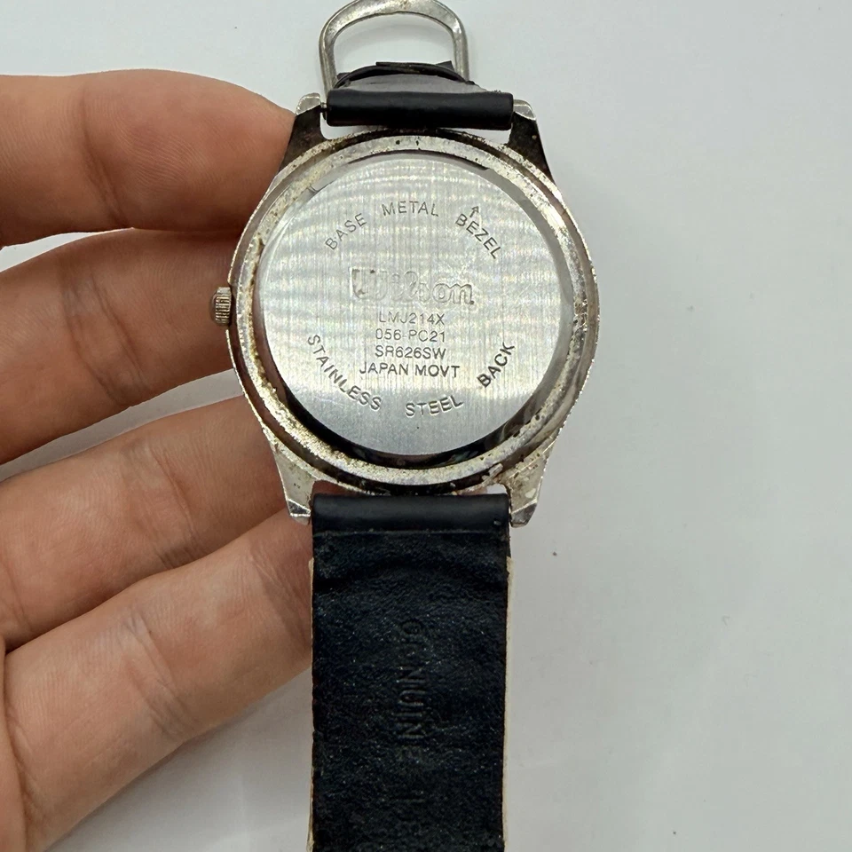 Reloj Wilson Michael Jordan #23 Vintage 38mm Acero Inoxidable Base Medalla Bisel Foto 3 de 4