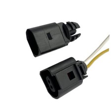 Ambient Air Temperature Sensor with 2-pin Connector Plug Wiring Harness
