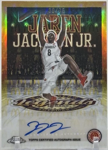 2025 Topps Jaren Jackson Jr. Future Stars Autographs (Raw)