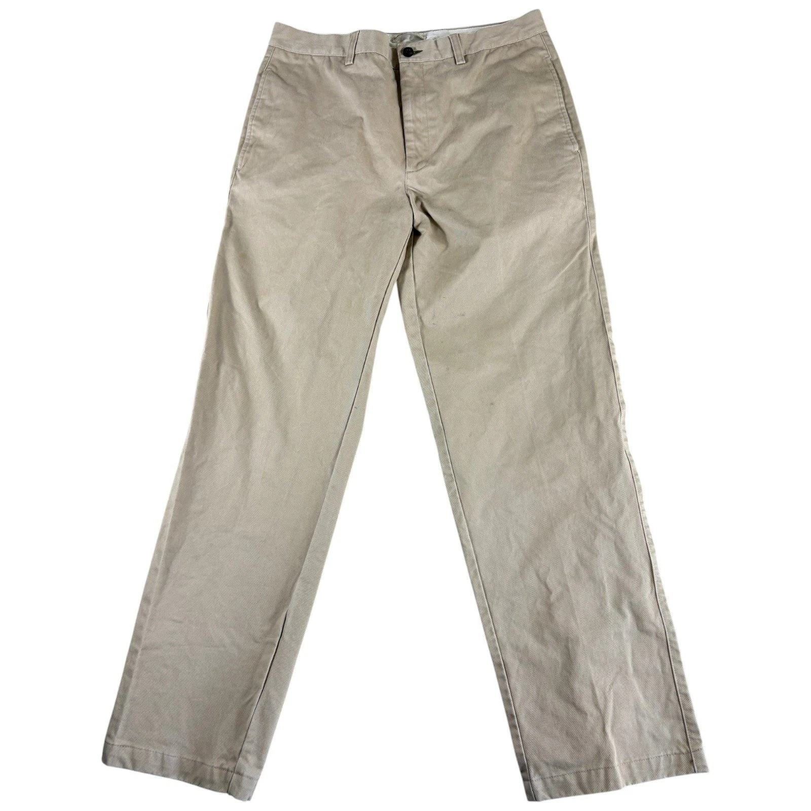 Orvis Chino Pants Mens 34 Tan Khaki Straight Midrise Durable Heritage Workwear image 1