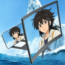 12 Inch Mobile Phone Screen Magnifier 3D HD Video Amplifier Stand Newest Model