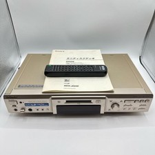 Sony MDS-JE640 MiniDisc Deck Type-R ATRAC MD Recorder w/ Remote Manual Japan