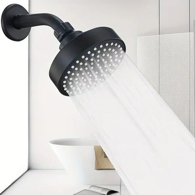 Schlanker und moderner verstellbarer ABS-Duschkopf zur Wandmontage für Home Spa