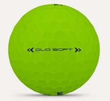Wilson Staff Duo Soft Golf Balls Green, 3pk 1 Sleeve 2025 NEW