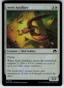 Aerie Auxiliary Foil Modern Horizons 3 | MTG Common #18