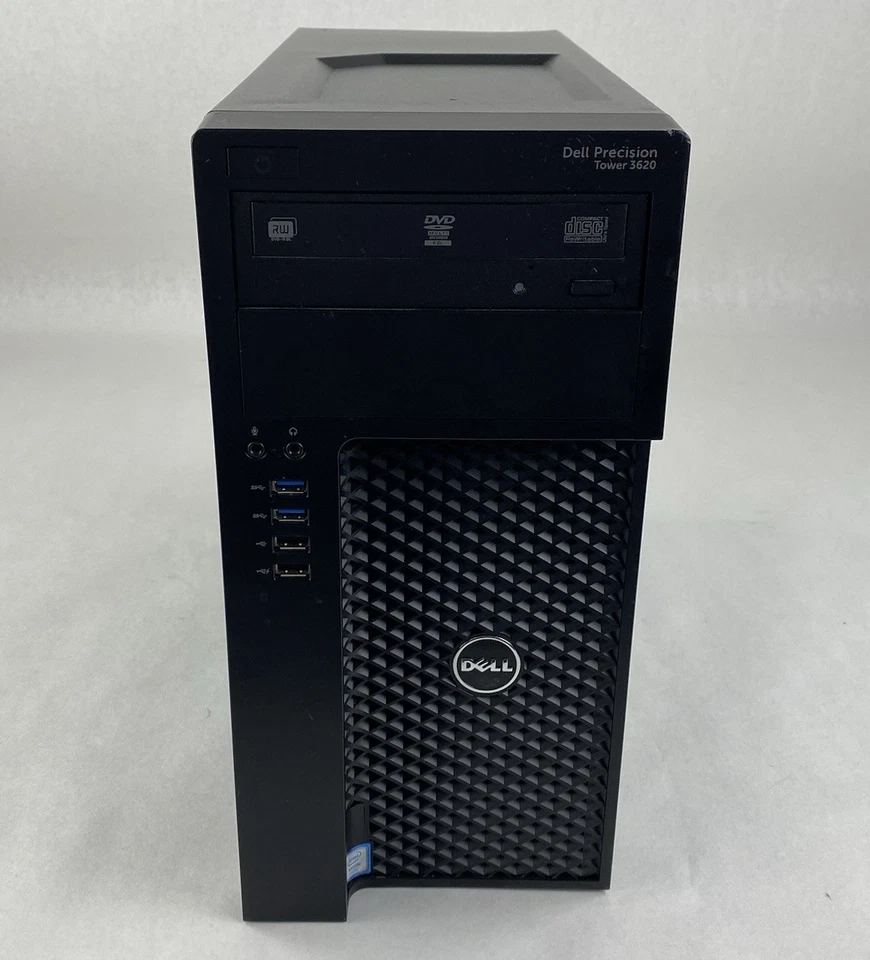 Dell Precision Tower 3620 MT Xeon E3-1240 v5 3.50GHz 8GB RAM No HDD No OS - Image 2 of 4