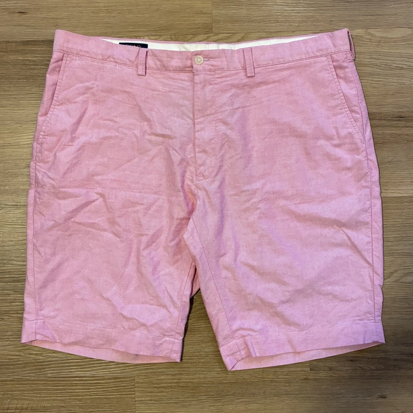 Polo Ralph Lauren Chino Shorts Men’s 40 Classic Fit Golf Casual Pink Preppy