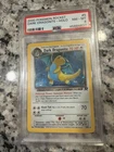 Dark Dragonite Holo PSA 8