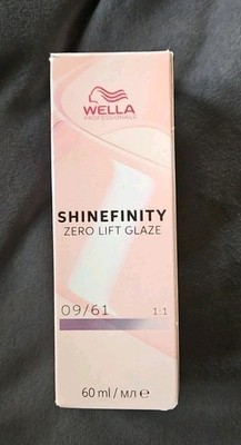 Wella Shinefinity ''Zero Lift Glaze'' Tönung  Fb. 09/61 Very Light Blonde 60ml Neu