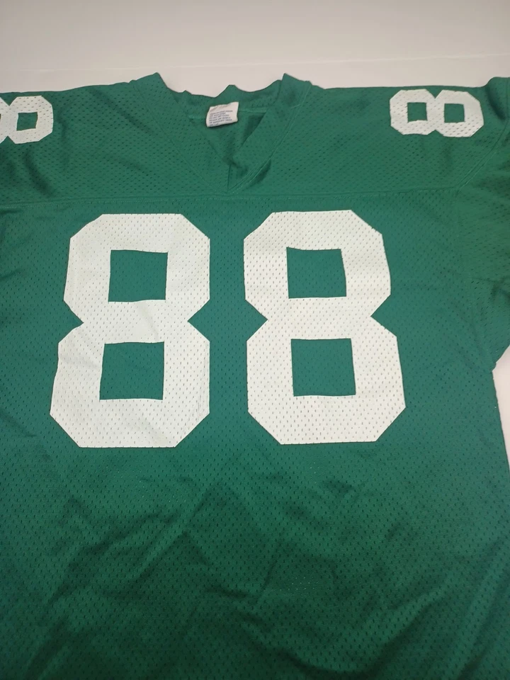 Camiseta de fútbol americano de malla de nailon verde blanca amarilla mediana de colección NUEVA ERA Chicago #88 Foto 2 de 4