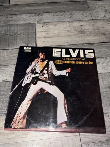 Elvis Presley - Recorded At Madison Square Garden - 12” Vinyl Record LP - UK 1st