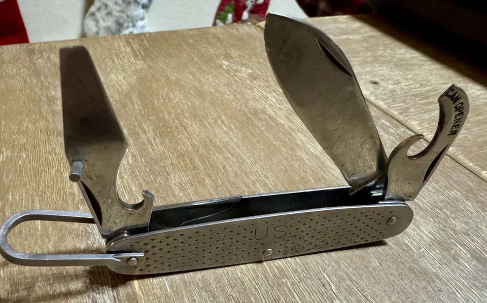 Cuchillo utilitario militar Camillus 1981 EE. UU. - ¡Se envía el mismo día! Foto 3 de 3