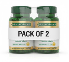 Nature's Bounty Vitamin D3 2000IU Immune Support Softgels 480 Count