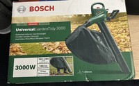 Bosch UniversalGardenTidy 3000 Leaf Blower