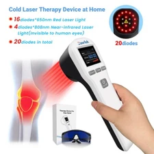 Cold Laser Therapy for Human and Pets Red Light Physiotherapy for Pain Relief
