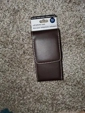 Brown Cell Phone Case Belt Clip Small