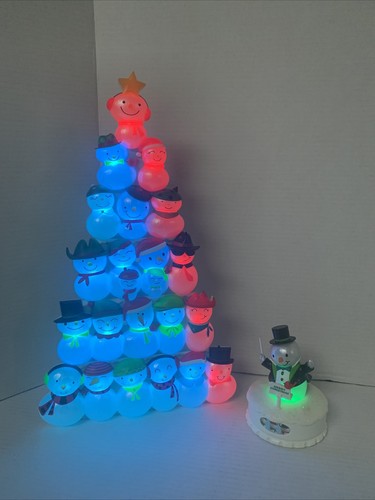 Concert Snowmen Hallmark 2014 Christmas Complete with Conductor Interactive - Picture 5 of 18